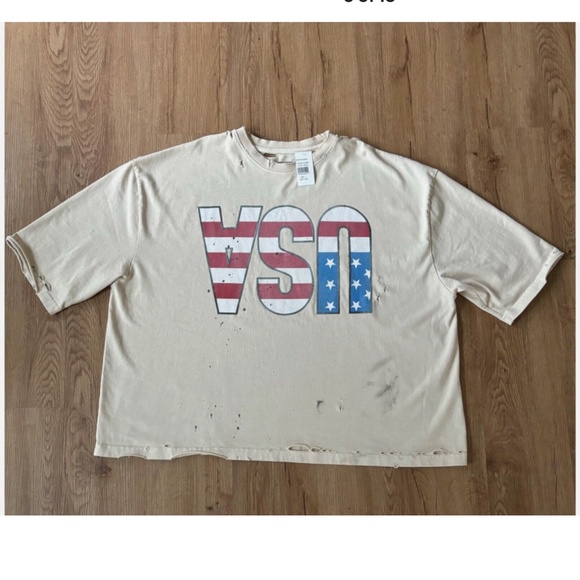 ★NWT WILLY CHAVARRIA Buffalo T-Shirt White L★ - Picture 5 of 13